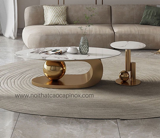 Sofa cao cấp  SUS 304 mạ vàng